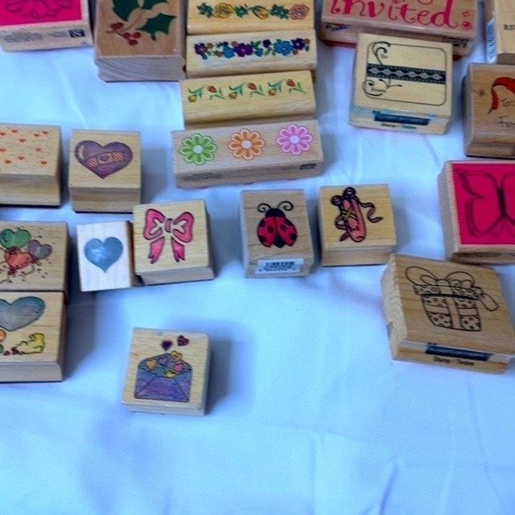 Ink pad stamps 38 in total - Picture 8 of 8